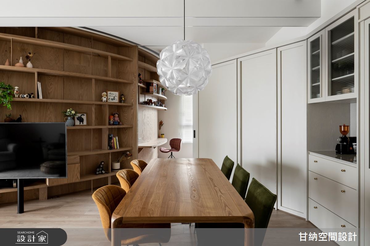 25坪新成屋(5年以下)＿北歐風餐廳案例圖片＿甘納空間設計＿甘納_52之7