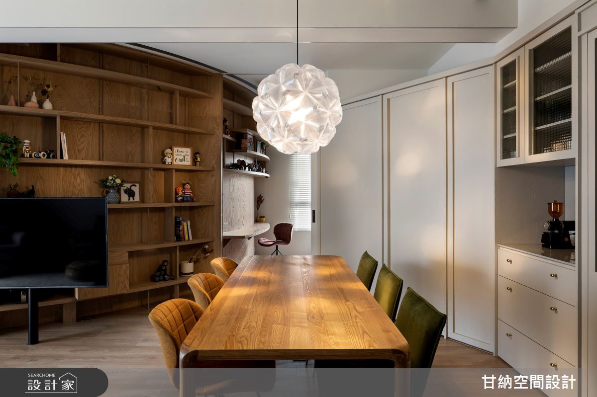 25坪新成屋(5年以下)＿北歐風餐廳案例圖片＿甘納空間設計＿甘納_52之8