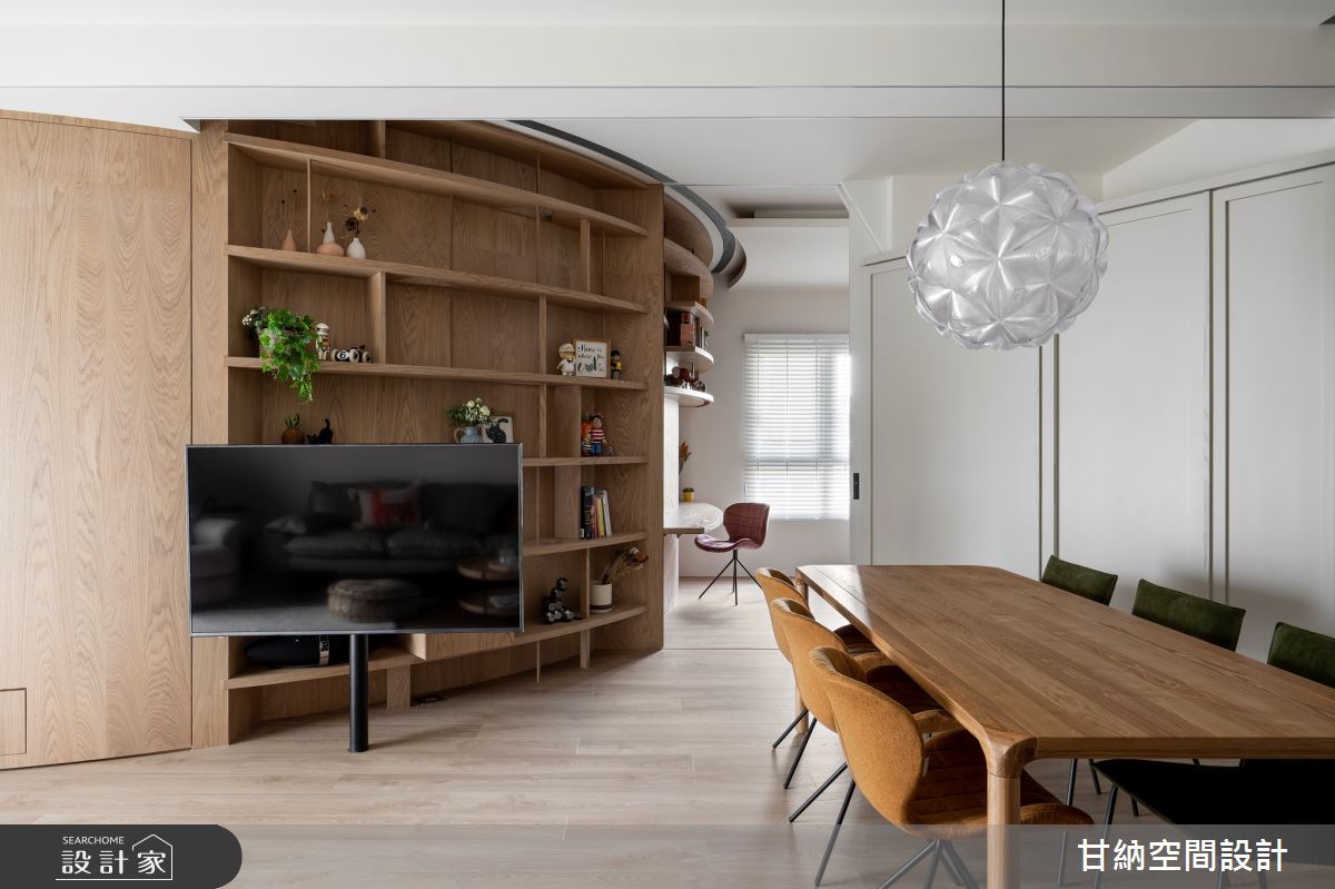 25坪新成屋(5年以下)＿北歐風餐廳案例圖片＿甘納空間設計＿甘納_52之9