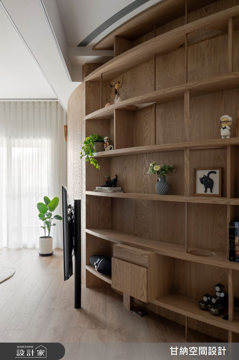 25坪新成屋(5年以下)＿北歐風走廊案例圖片＿甘納空間設計＿甘納_52之14