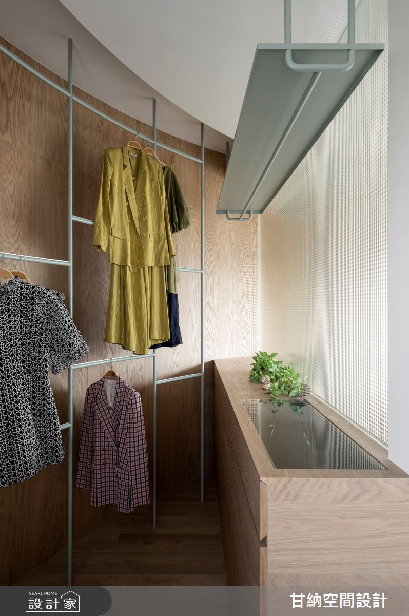 25坪新成屋(5年以下)＿北歐風更衣間案例圖片＿甘納空間設計＿甘納_52之23