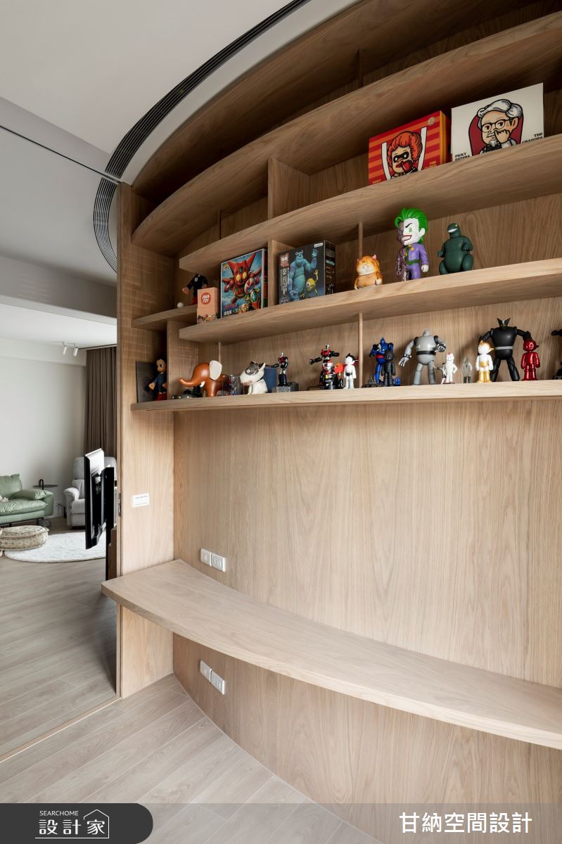 25坪新成屋(5年以下)＿北歐風客廳案例圖片＿甘納空間設計＿甘納_52之16