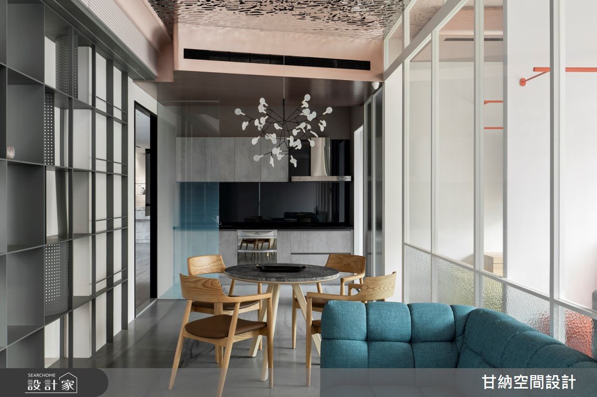 34坪預售屋＿現代風客廳餐廳案例圖片＿甘納空間設計＿甘納_53之3