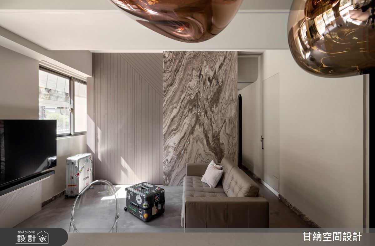 15坪新成屋(5年以下)＿混搭風客廳案例圖片＿甘納空間設計＿甘納_57之3