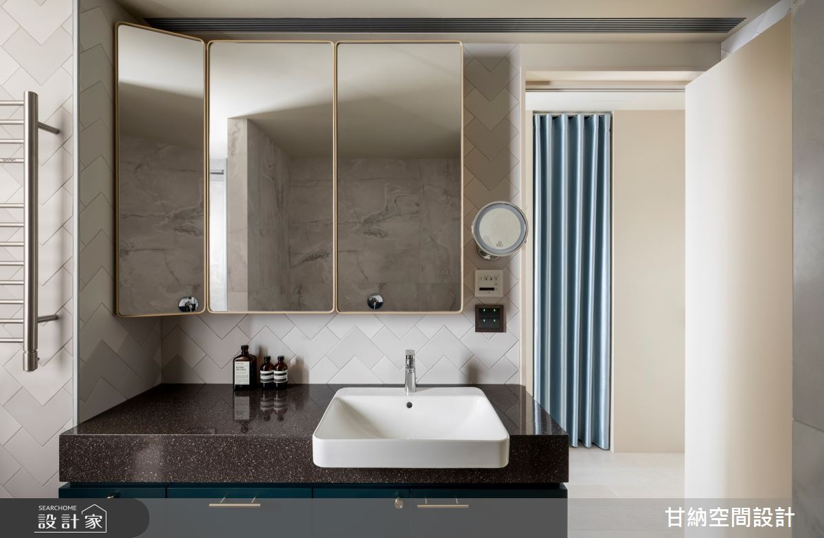 33坪新成屋(5年以下)＿混搭風浴室案例圖片＿甘納空間設計＿甘納_59之30