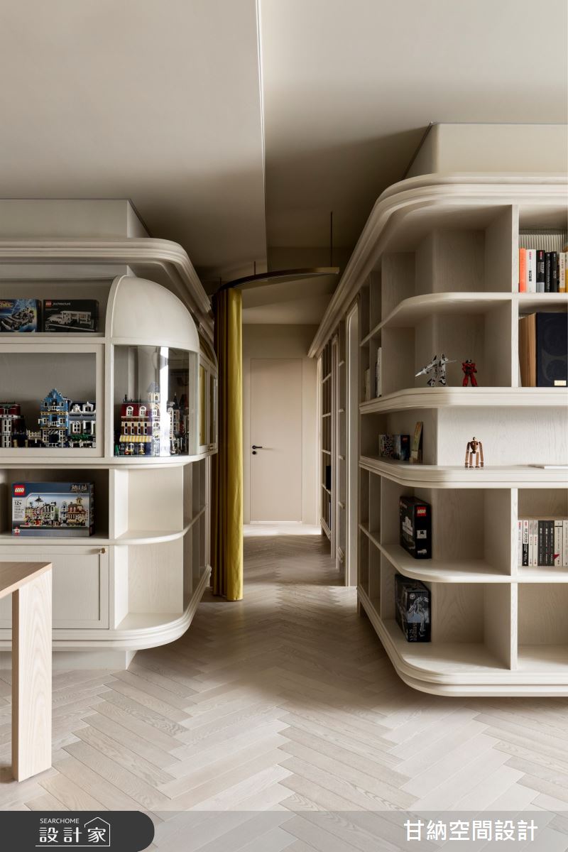 33坪新成屋(5年以下)＿混搭風客廳走廊儲藏室案例圖片＿甘納空間設計＿甘納_59之9