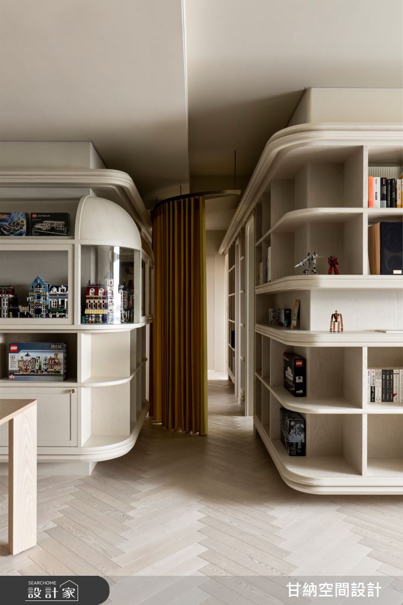 33坪新成屋(5年以下)＿混搭風客廳走廊儲藏室案例圖片＿甘納空間設計＿甘納_59之10