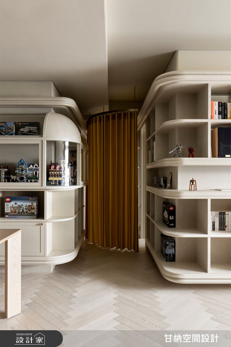 33坪新成屋(5年以下)＿混搭風客廳走廊儲藏室案例圖片＿甘納空間設計＿甘納_59之11