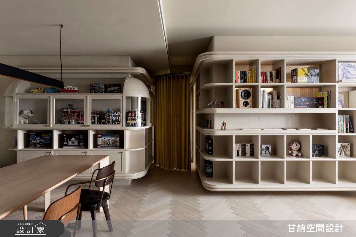 33坪新成屋(5年以下)＿混搭風客廳餐廳案例圖片＿甘納空間設計＿甘納_59之4