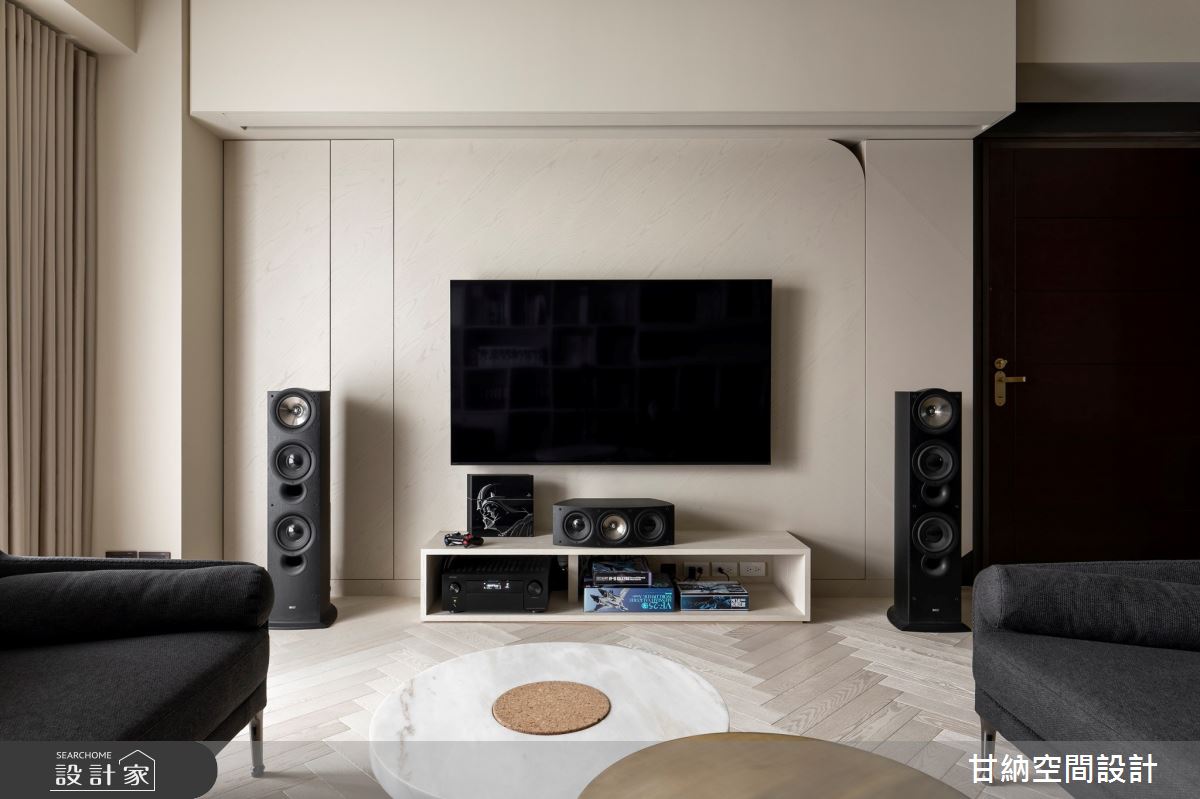 33坪新成屋(5年以下)＿混搭風客廳案例圖片＿甘納空間設計＿甘納_59之2