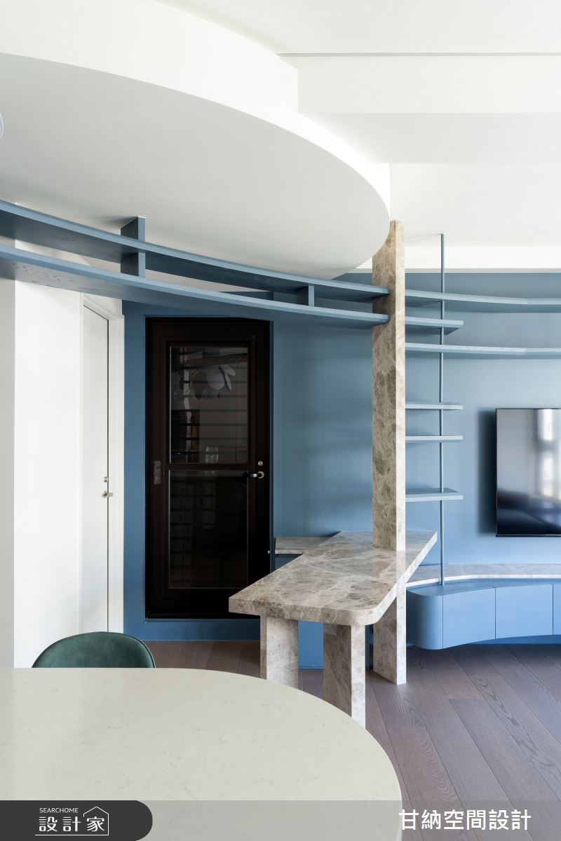 15坪新成屋(5年以下)＿現代風客廳餐廳案例圖片＿甘納空間設計＿甘納_62之8