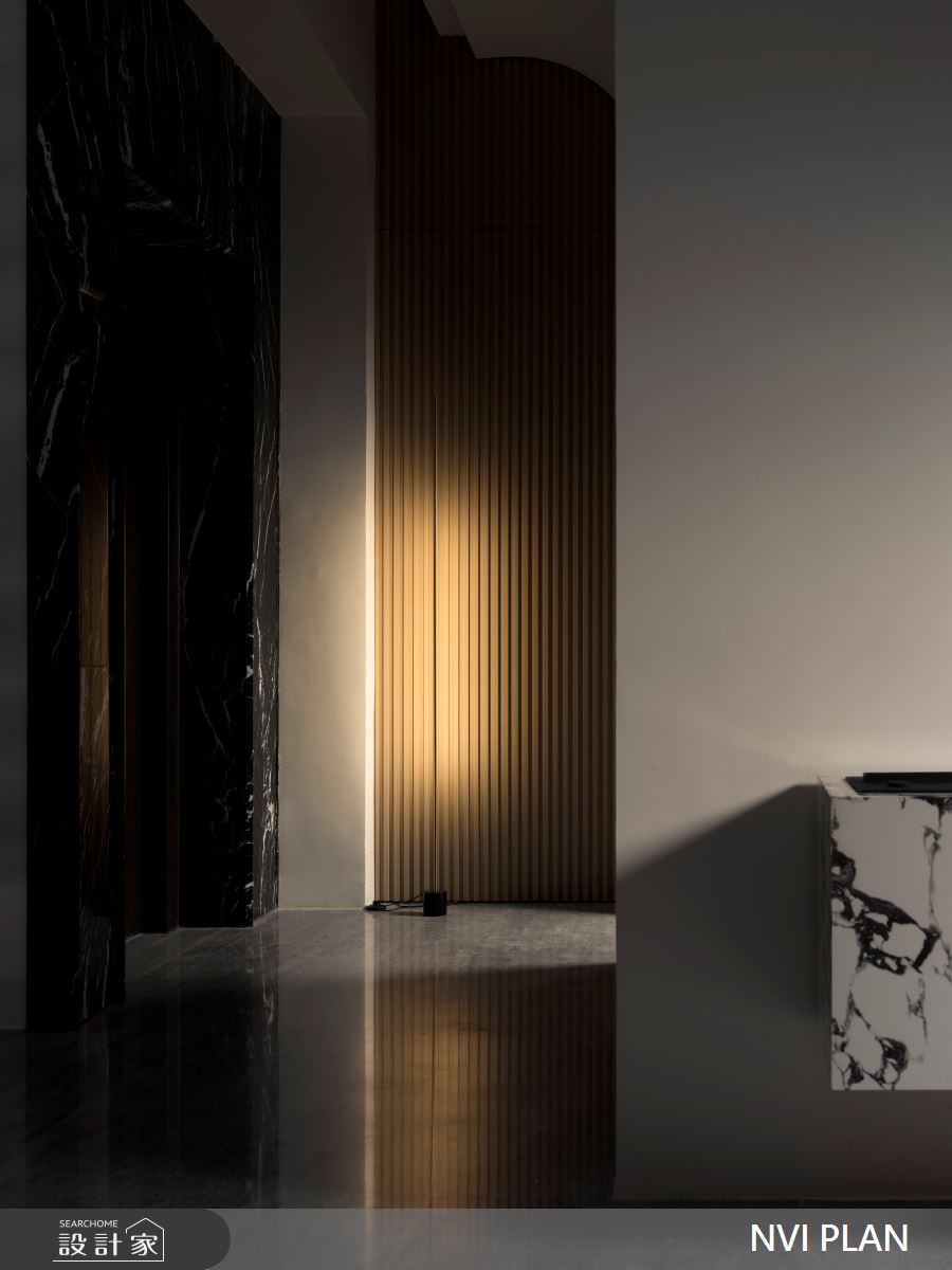 85坪新成屋(5年以下)＿現代風玄關案例圖片＿NVI國際空間規劃設計事務所＿NVI PLAN_澤萃建築01之9