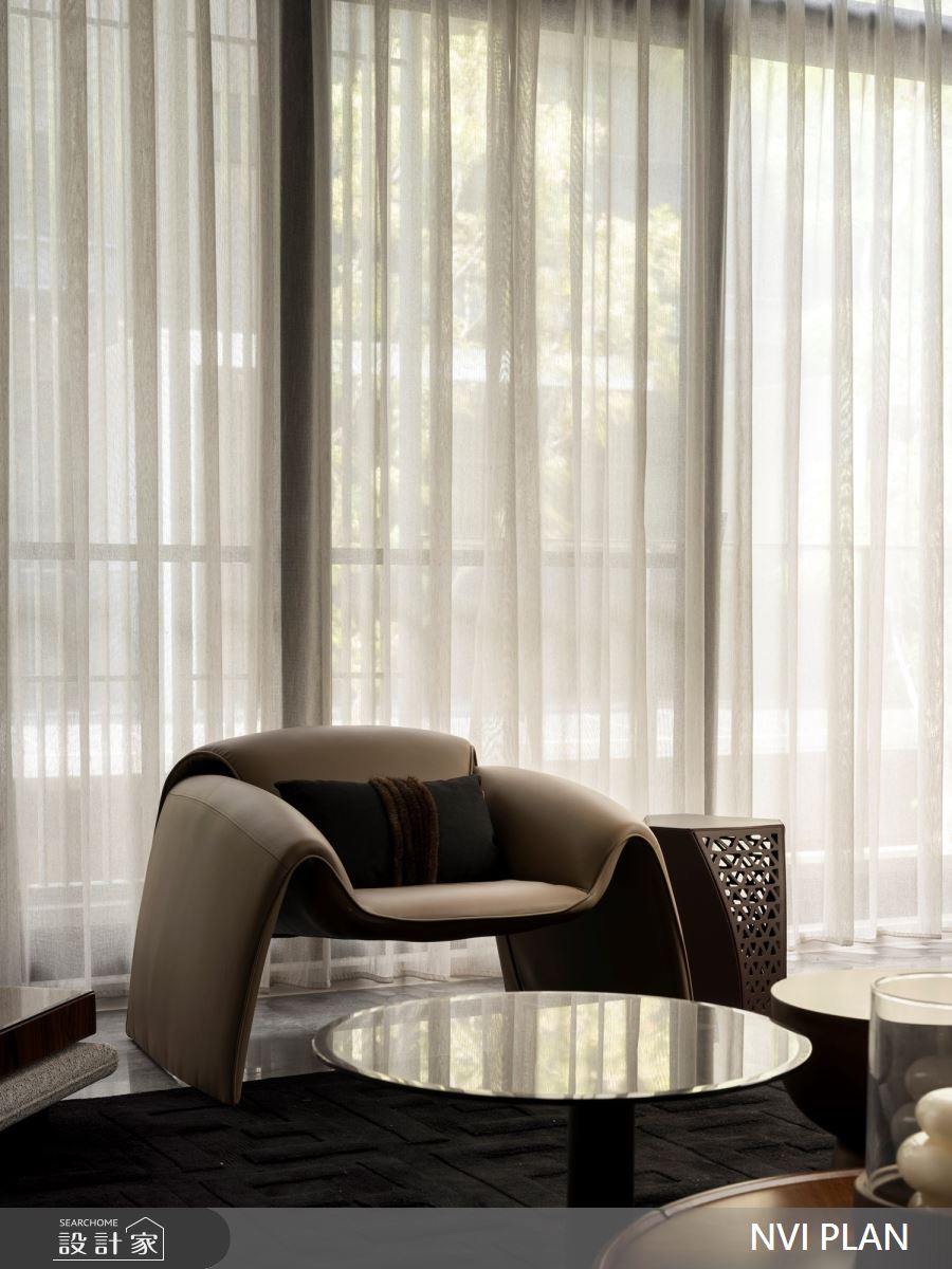 85坪新成屋(5年以下)＿現代風客廳案例圖片＿NVI國際空間規劃設計事務所＿NVI PLAN_澤萃建築01之14