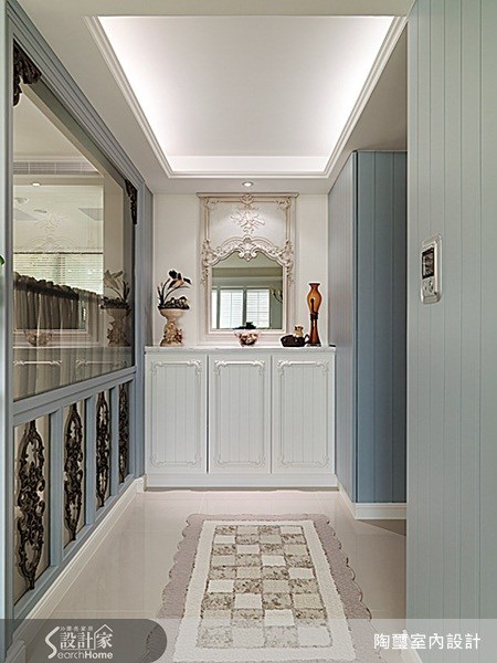 40坪新成屋(5年以下)＿鄉村風玄關案例圖片＿陶璽空間設計＿陶璽_06之1