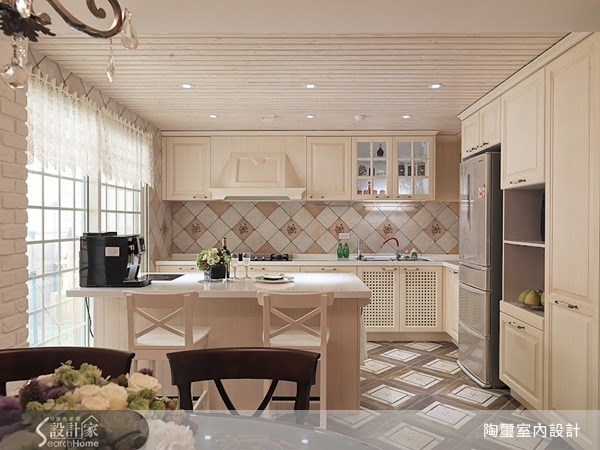 46坪中古屋(5~15年)＿鄉村風廚房案例圖片＿陶璽空間設計＿陶璽_07之13