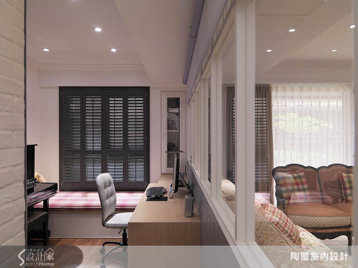 40坪新成屋(5年以下)＿鄉村風臥室案例圖片＿陶璽空間設計＿陶璽_09之14