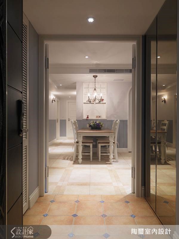 40坪新成屋(5年以下)＿鄉村風走廊案例圖片＿陶璽空間設計＿陶璽_09之18