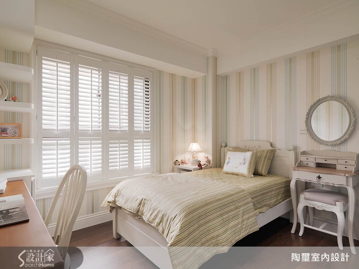 40坪新成屋(5年以下)＿鄉村風臥室案例圖片＿陶璽空間設計＿陶璽_09之22