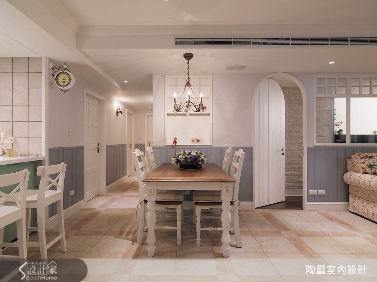 40坪新成屋(5年以下)＿鄉村風餐廳案例圖片＿陶璽空間設計＿陶璽_09之10