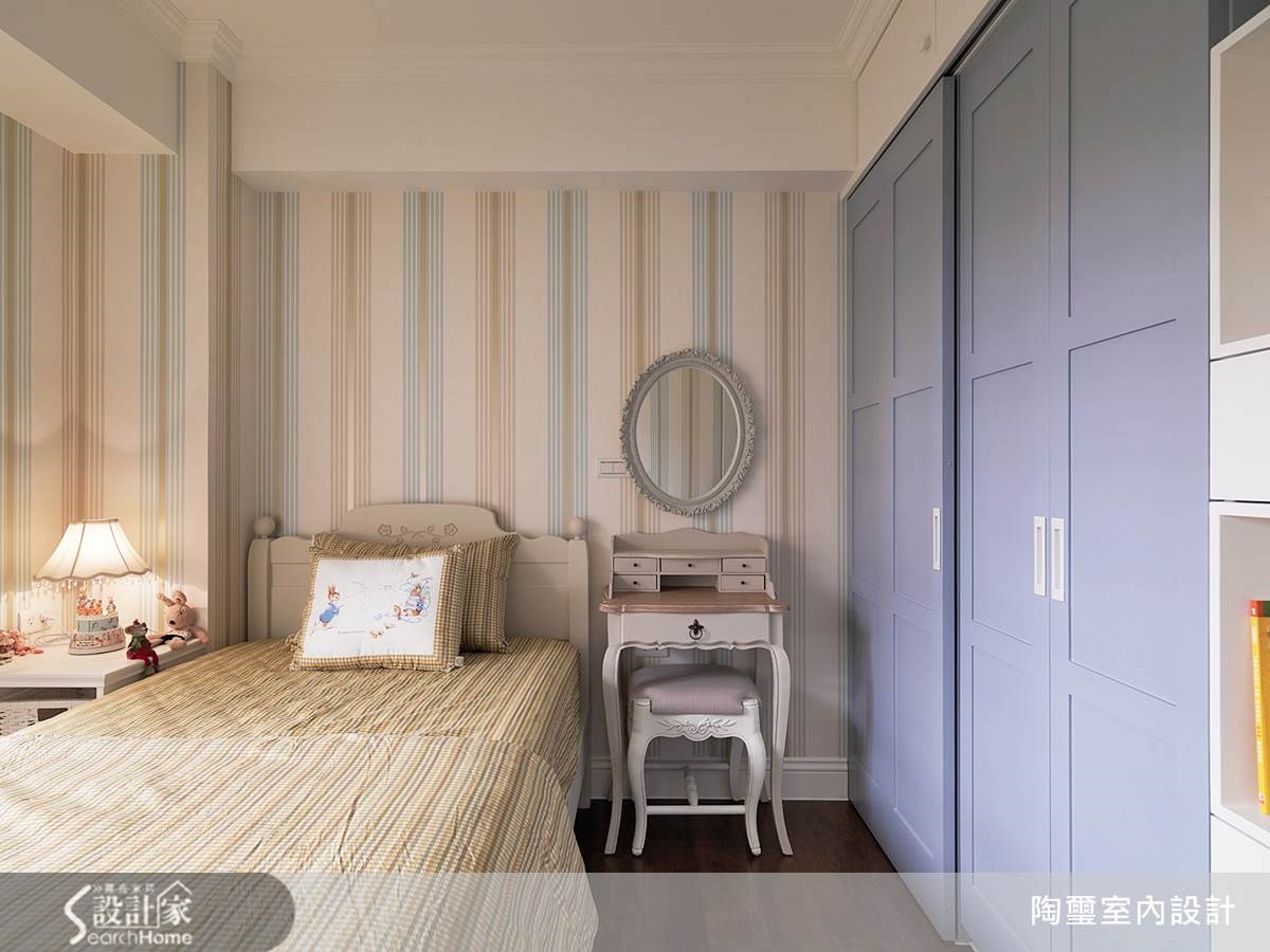 40坪新成屋(5年以下)＿鄉村風臥室案例圖片＿陶璽空間設計＿陶璽_09之23