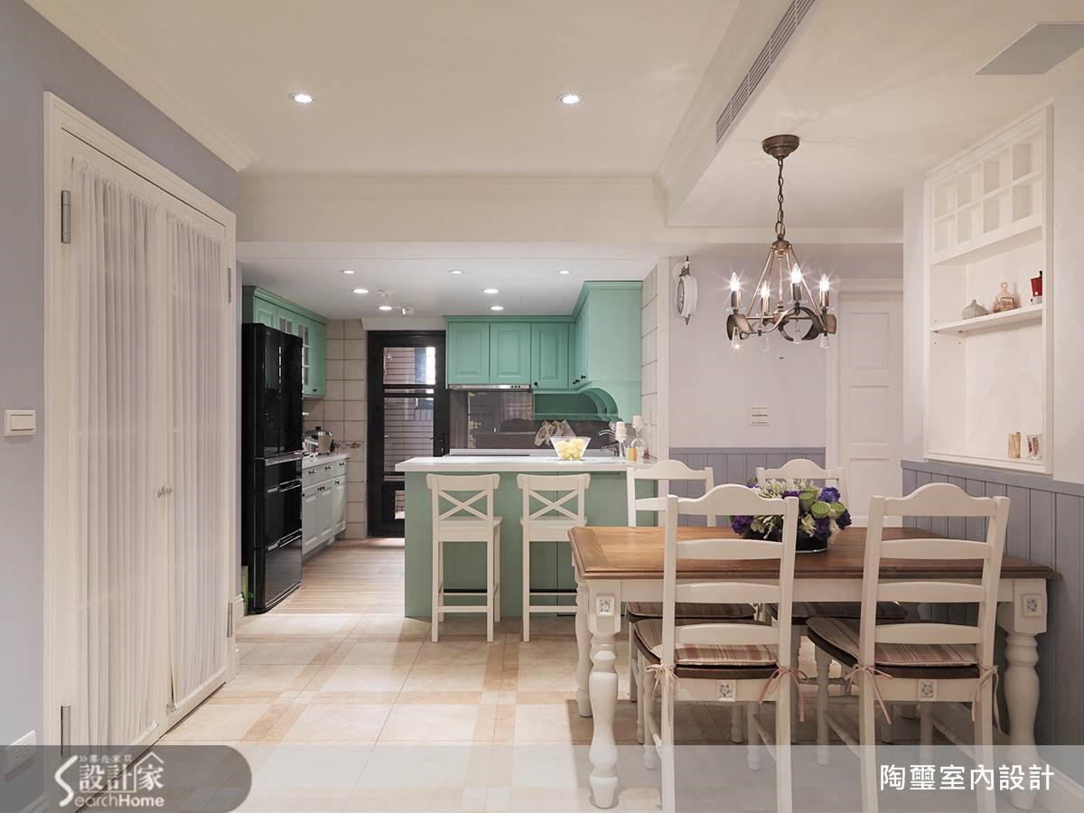 40坪新成屋(5年以下)＿鄉村風餐廳案例圖片＿陶璽空間設計＿陶璽_09之9