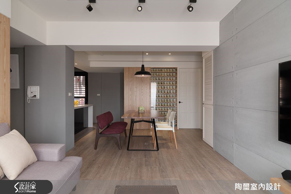28坪老屋(16~30年)＿工業風客廳案例圖片＿陶璽空間設計＿陶璽_11之5