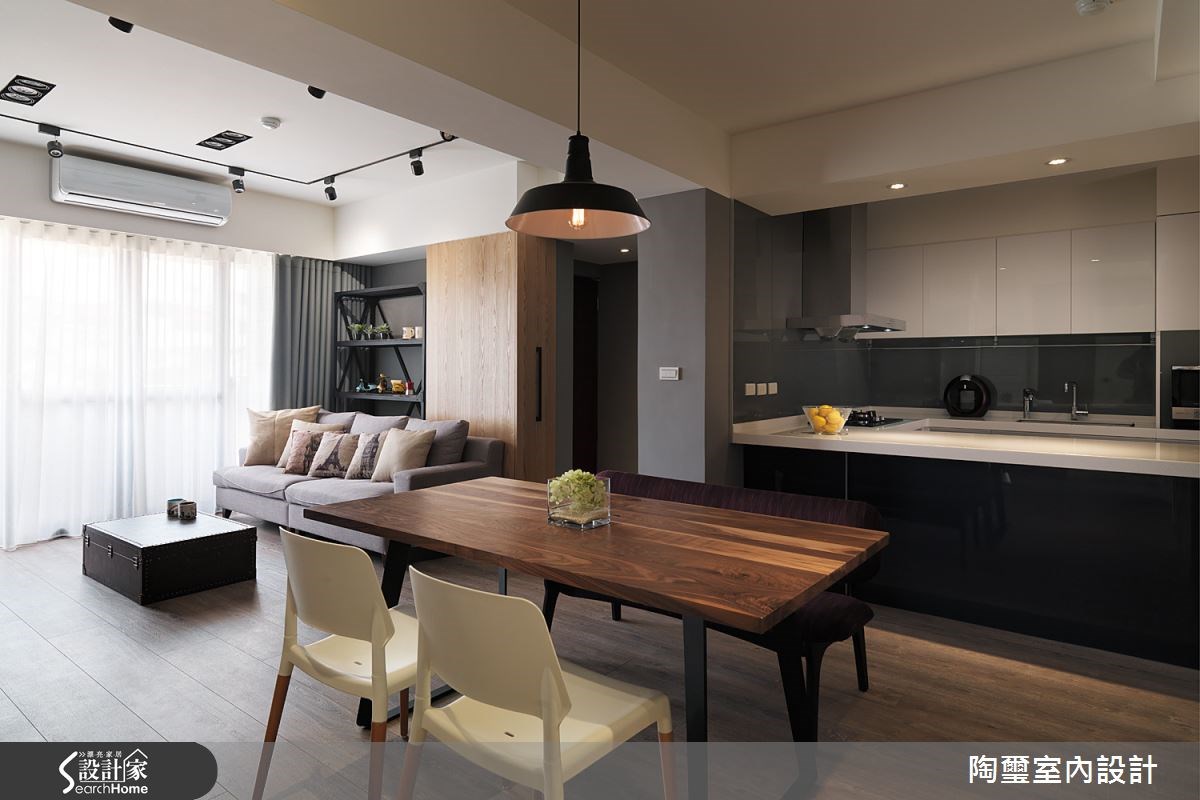 28坪老屋(16~30年)＿工業風餐廳案例圖片＿陶璽空間設計＿陶璽_11之6