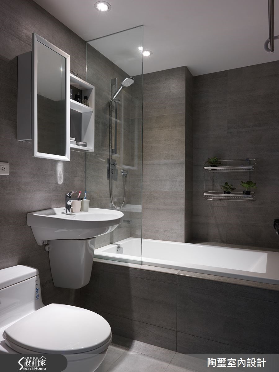 28坪老屋(16~30年)＿工業風浴室案例圖片＿陶璽空間設計＿陶璽_11之11