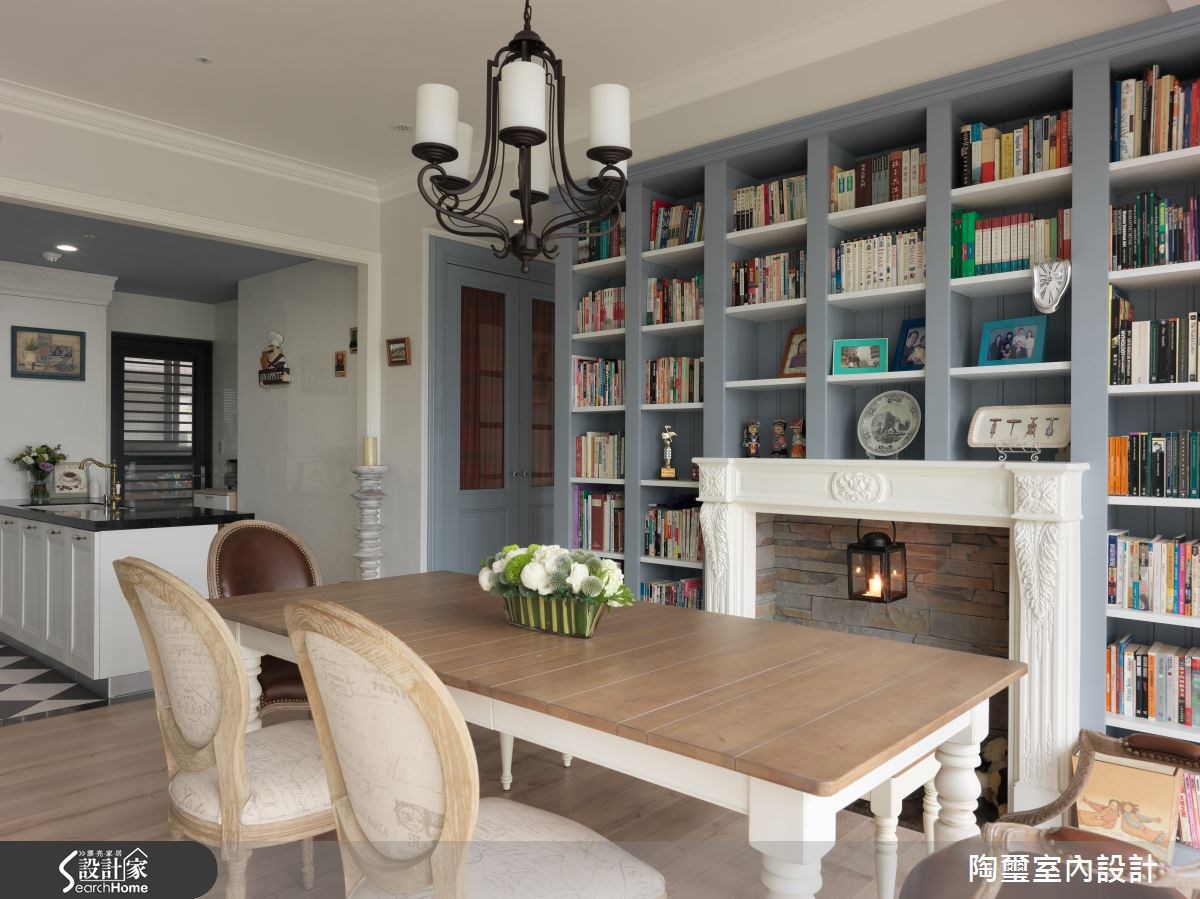 38坪預售屋＿美式風餐廳案例圖片＿陶璽空間設計＿陶璽_12之10