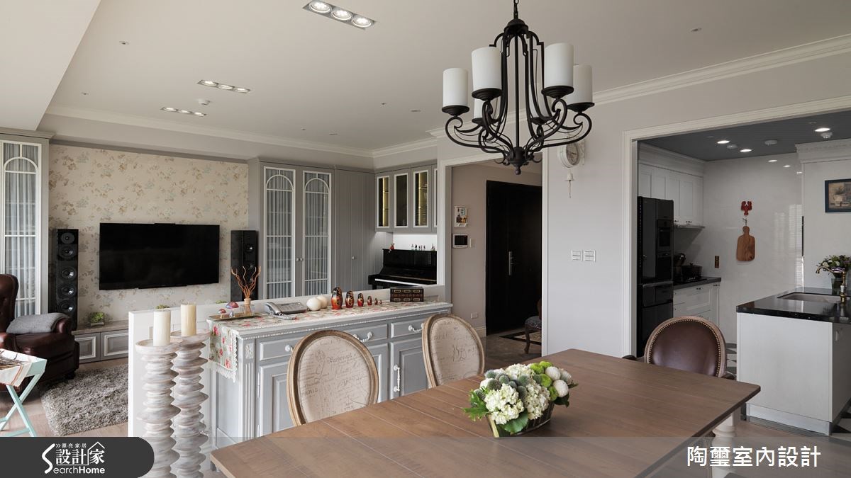 38坪預售屋＿美式風餐廳案例圖片＿陶璽空間設計＿陶璽_12之11