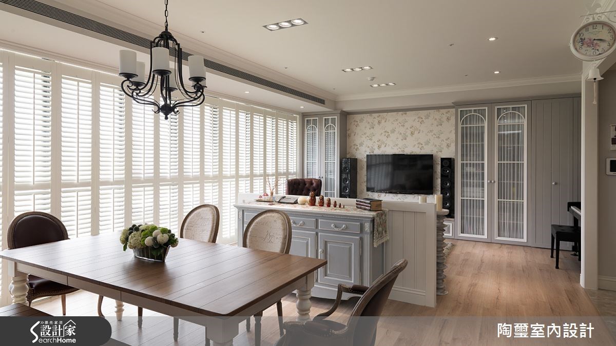 38坪預售屋＿美式風餐廳案例圖片＿陶璽空間設計＿陶璽_12之12