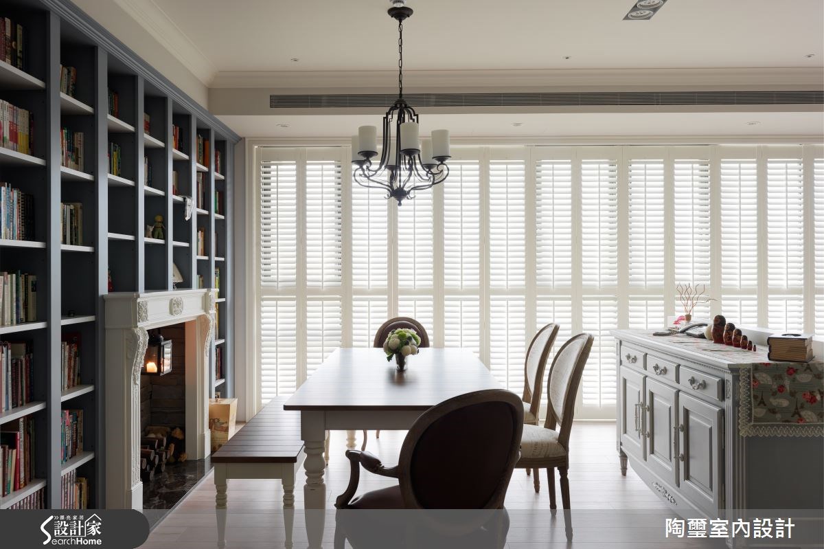 38坪預售屋＿美式風餐廳案例圖片＿陶璽空間設計＿陶璽_12之13
