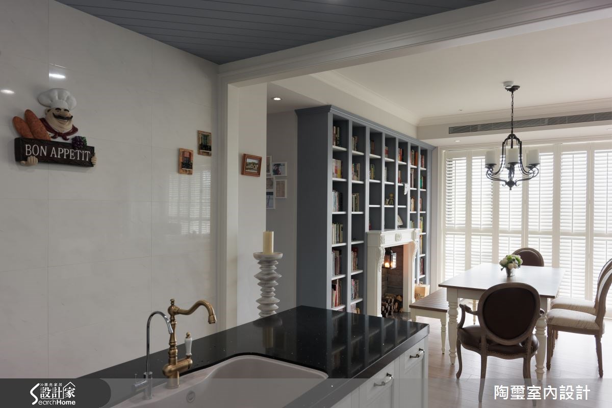 38坪預售屋＿美式風餐廳案例圖片＿陶璽空間設計＿陶璽_12之14