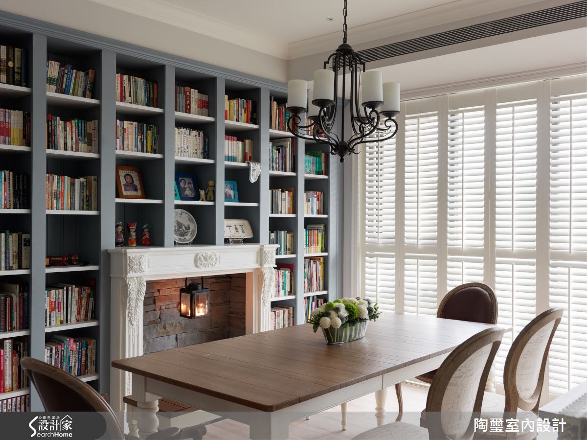 38坪預售屋＿美式風餐廳案例圖片＿陶璽空間設計＿陶璽_12之16