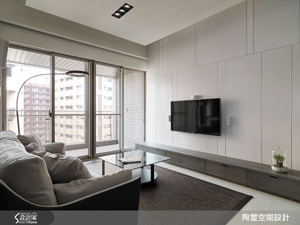 18坪新成屋(5年以下)＿現代風客廳案例圖片＿陶璽空間設計＿陶璽_14之3
