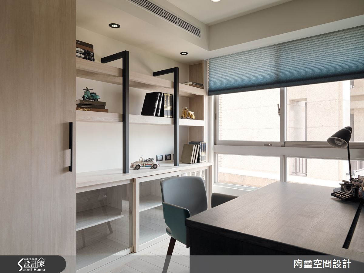 18坪新成屋(5年以下)＿現代風書房案例圖片＿陶璽空間設計＿陶璽_14之7