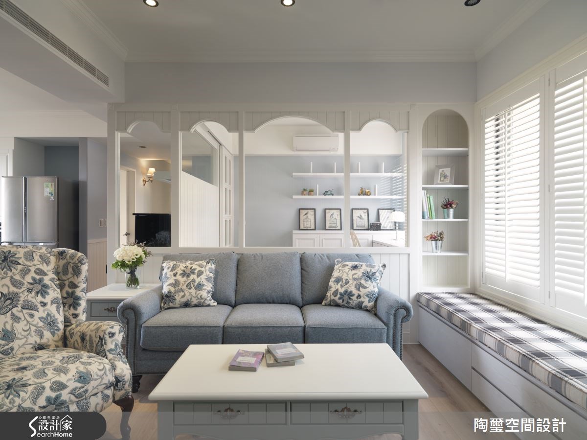 35坪預售屋＿美式風客廳案例圖片＿陶璽空間設計＿陶璽_15之3