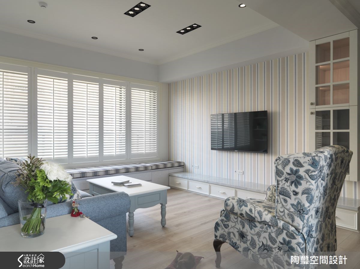 35坪預售屋＿美式風客廳案例圖片＿陶璽空間設計＿陶璽_15之8