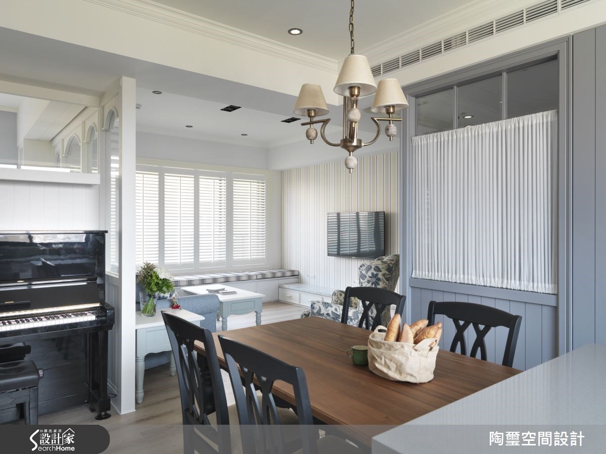 35坪預售屋＿美式風餐廳案例圖片＿陶璽空間設計＿陶璽_15之9