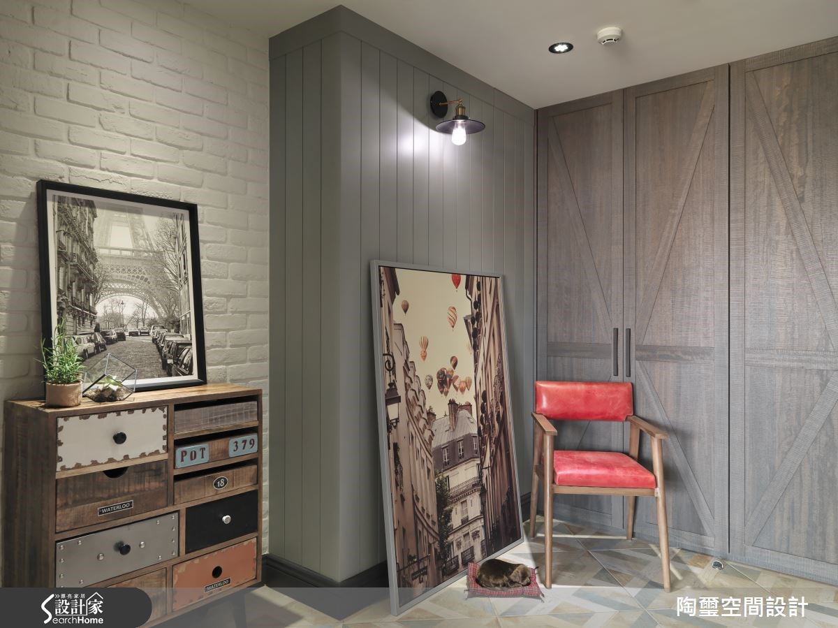 38坪預售屋＿工業風客廳案例圖片＿陶璽空間設計＿陶璽_16之1