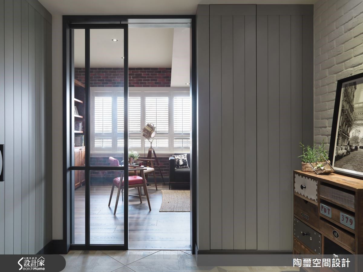 38坪預售屋＿工業風玄關案例圖片＿陶璽空間設計＿陶璽_16之3