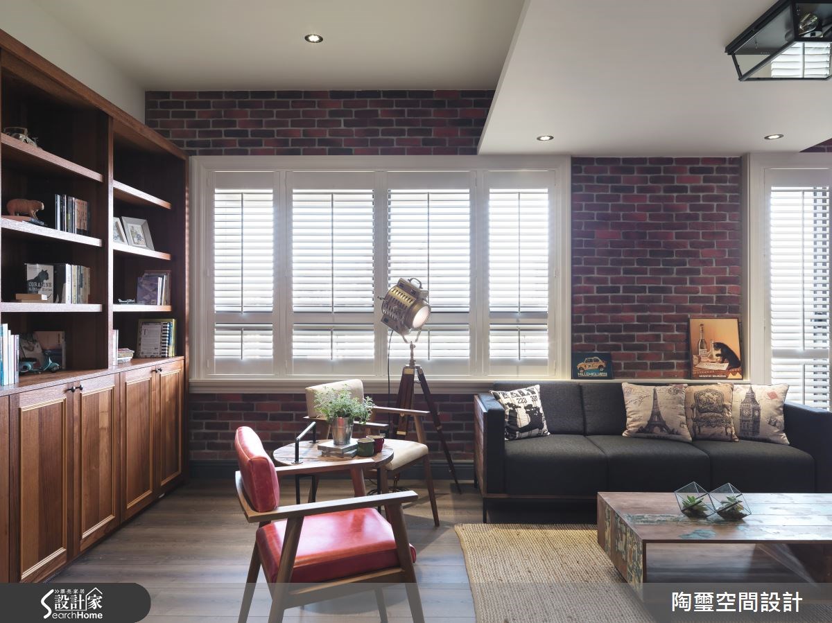 38坪預售屋＿工業風客廳案例圖片＿陶璽空間設計＿陶璽_16之4