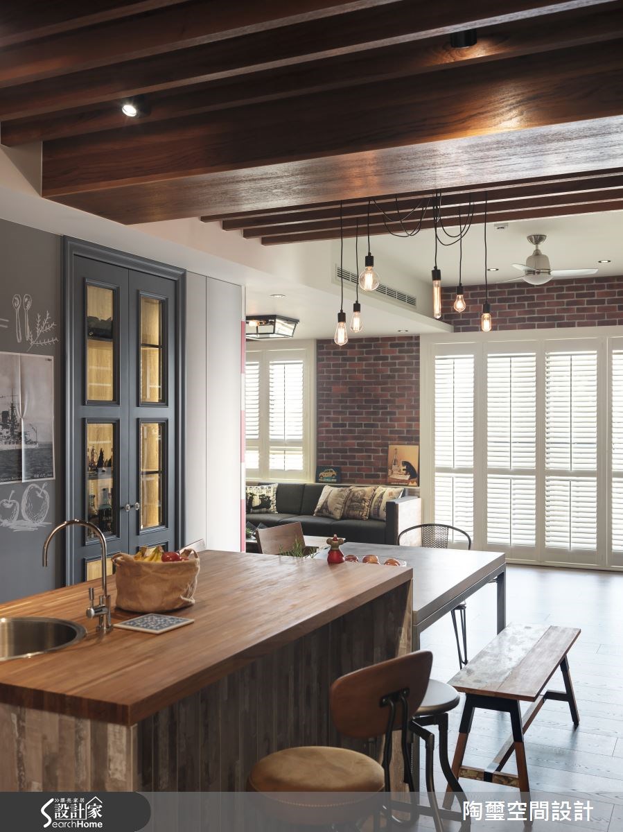 38坪預售屋＿工業風餐廳案例圖片＿陶璽空間設計＿陶璽_16之11