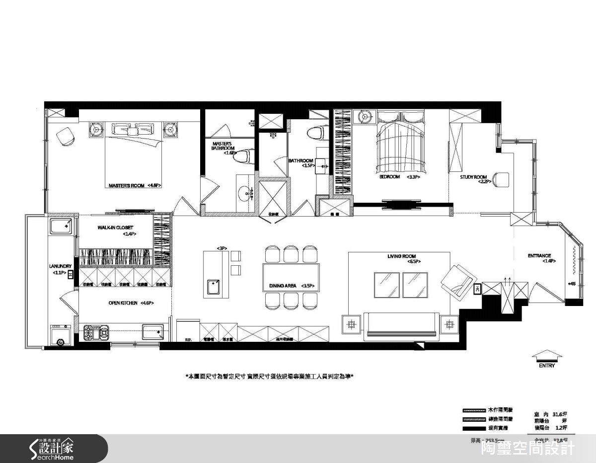 32坪老屋(16~30年)＿北歐風案例圖片＿陶璽空間設計＿陶璽_18之16