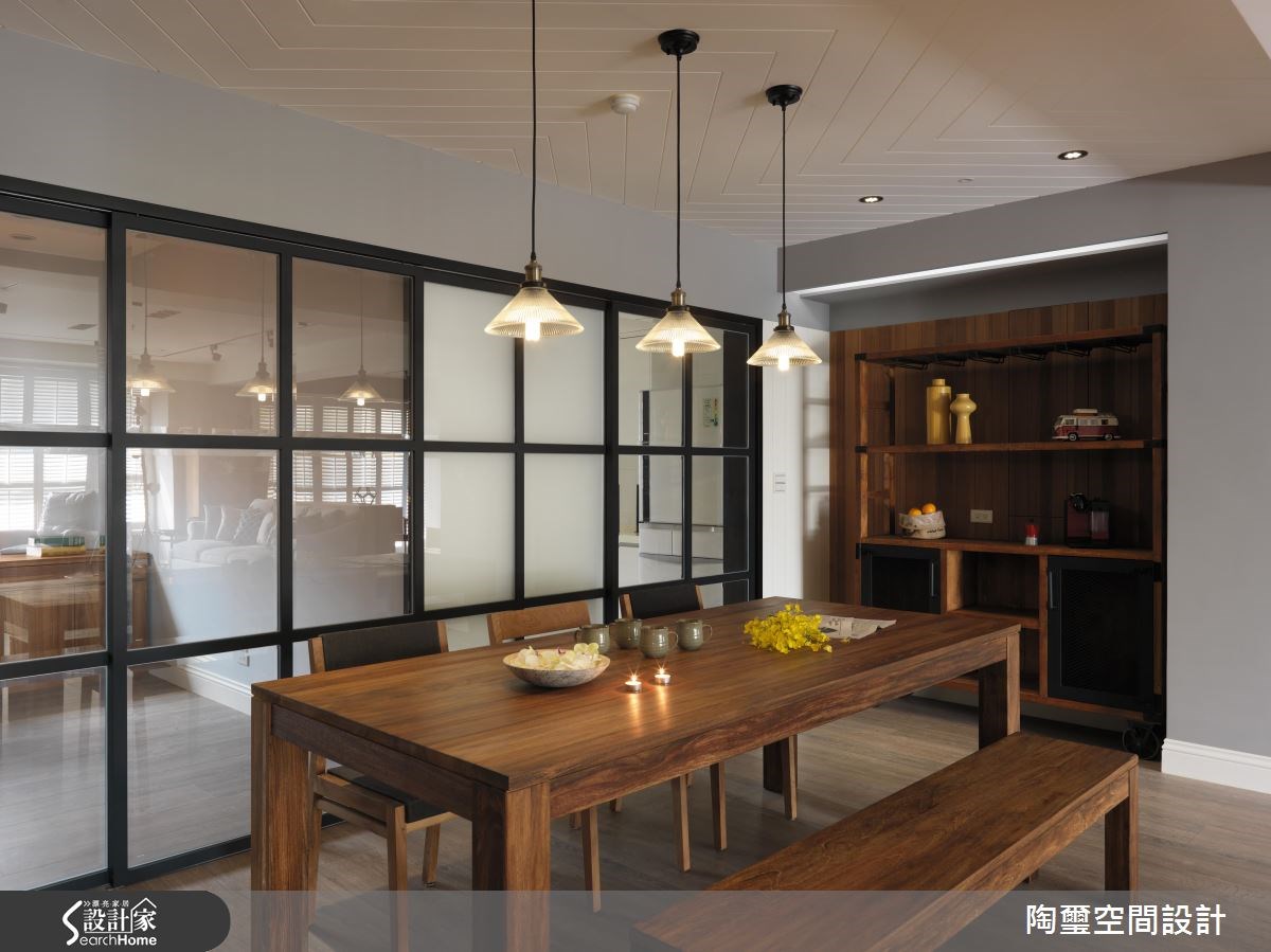 42坪新成屋(5年以下)＿美式風餐廳案例圖片＿陶璽空間設計＿陶璽_19之19