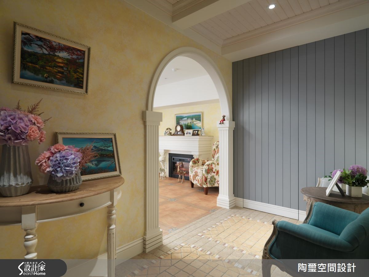 57坪中古屋(5~15年)＿鄉村風玄關案例圖片＿陶璽空間設計＿陶璽_21之1