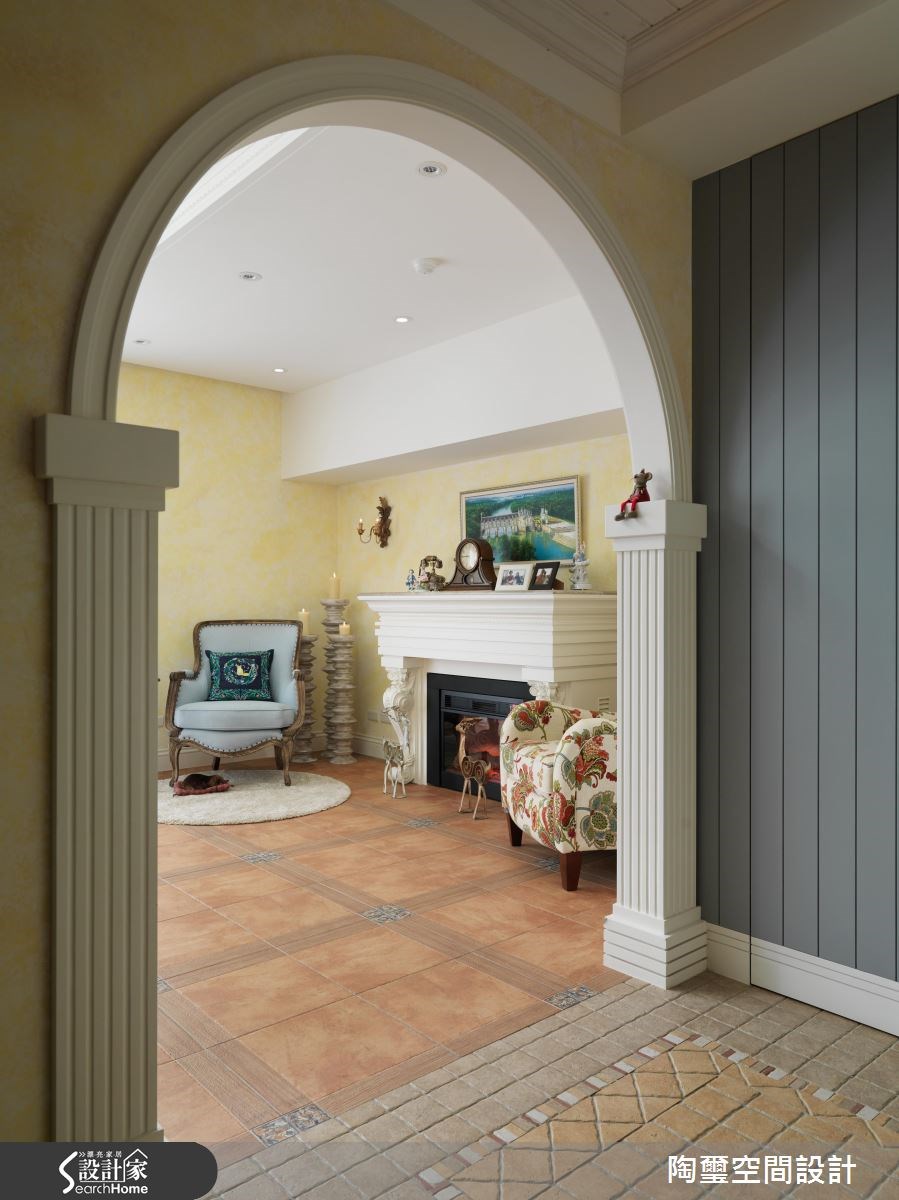 57坪中古屋(5~15年)＿鄉村風玄關案例圖片＿陶璽空間設計＿陶璽_21之3