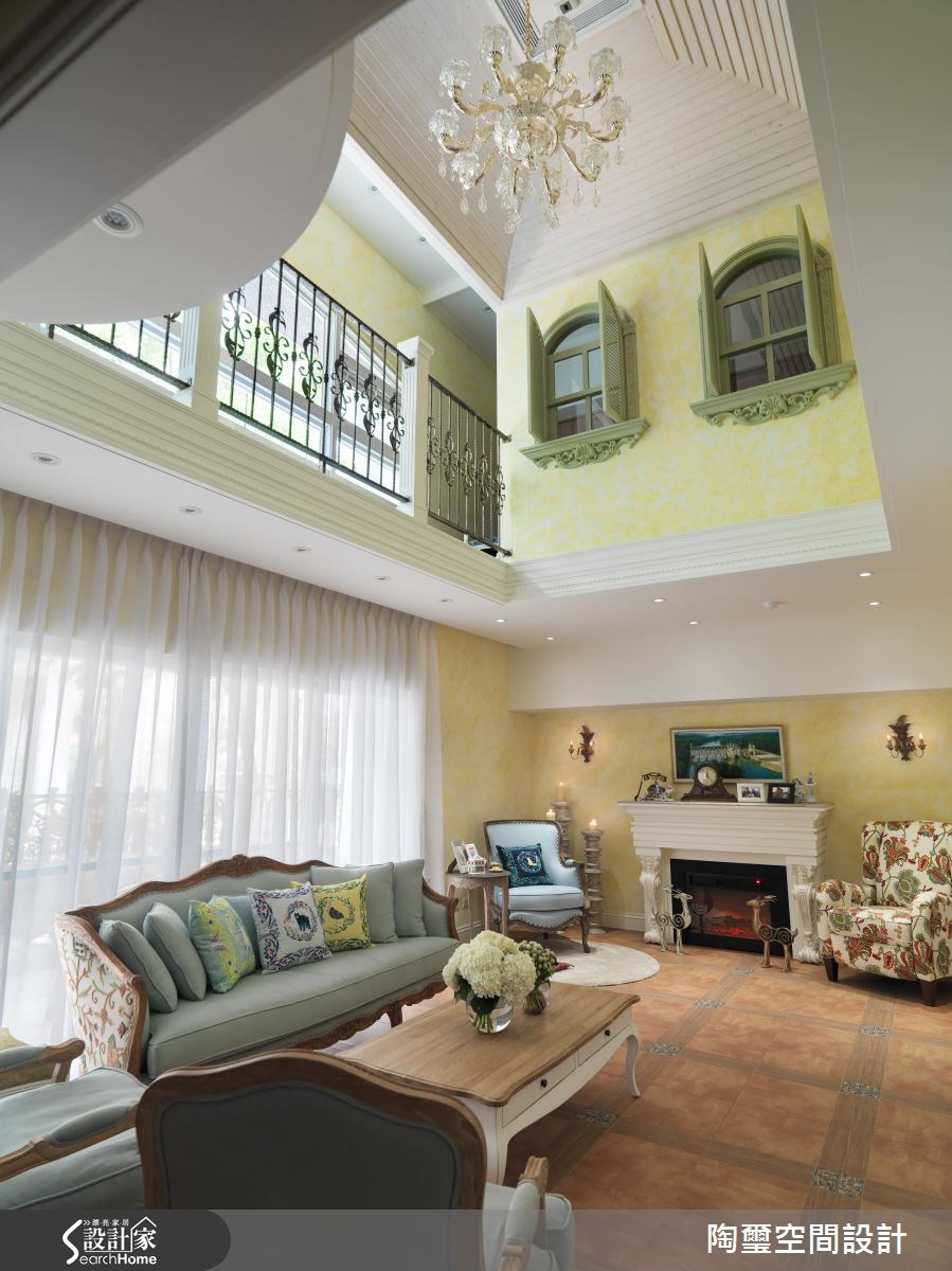 57坪中古屋(5~15年)＿鄉村風客廳案例圖片＿陶璽空間設計＿陶璽_21之9