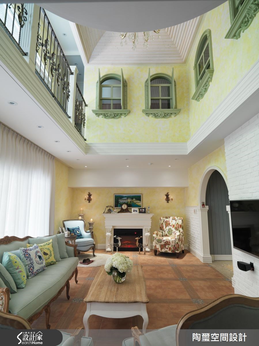 57坪中古屋(5~15年)＿鄉村風客廳案例圖片＿陶璽空間設計＿陶璽_21之10