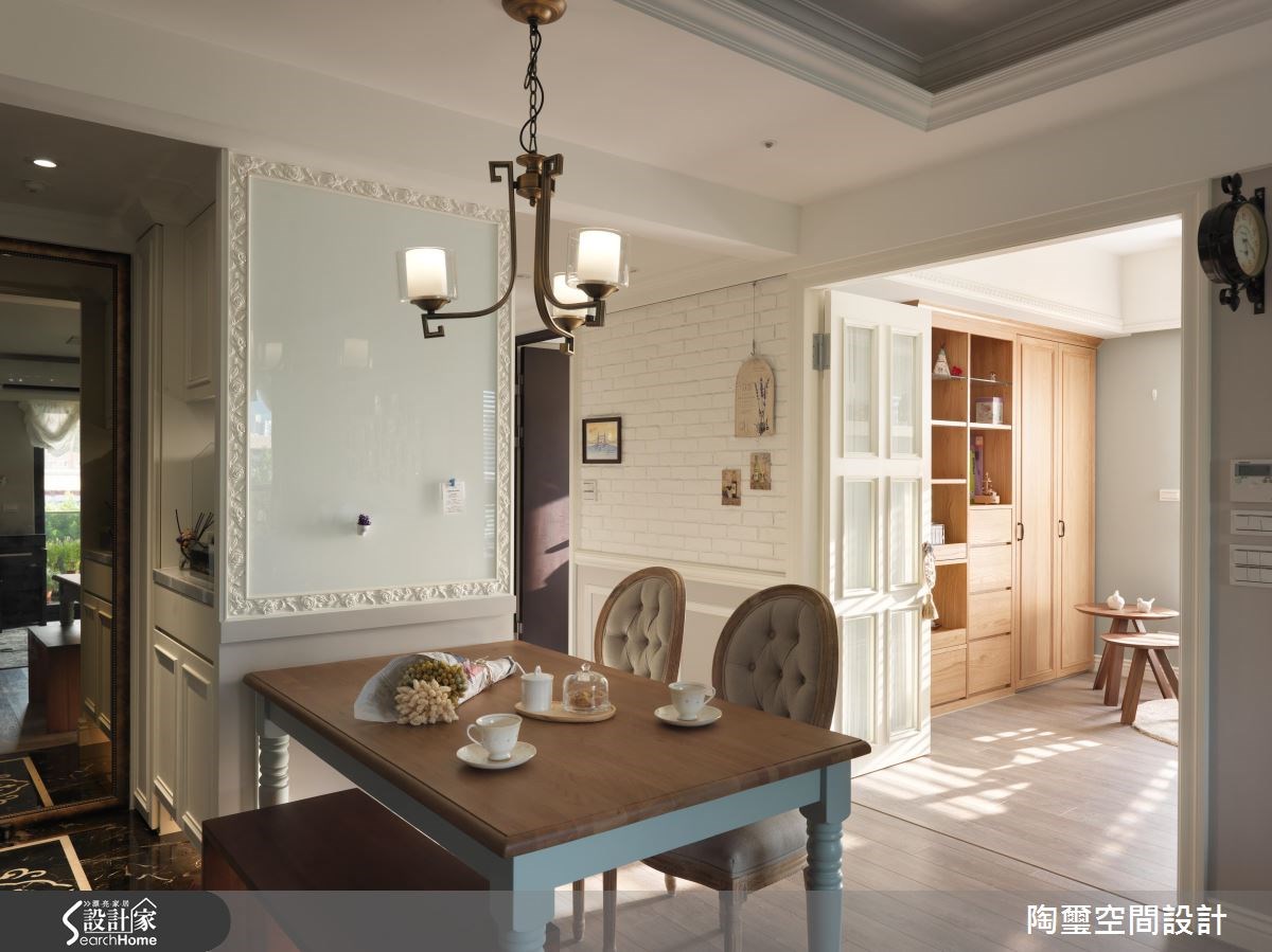 25坪新成屋(5年以下)＿新古典餐廳案例圖片＿陶璽空間設計＿陶璽_22之11